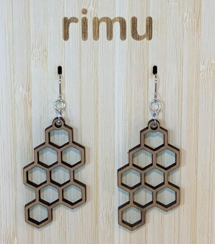 Rimu Earrings - Honikoma