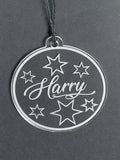 Personalised Acrylic Christmas Decoration