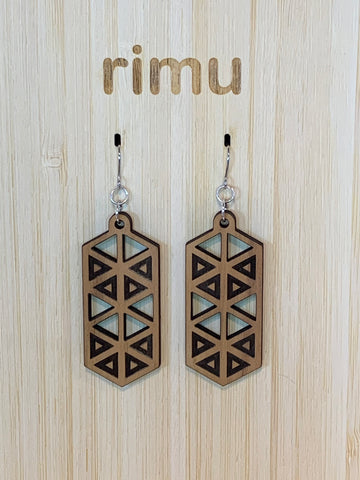 Rimu Earrings - Monowai