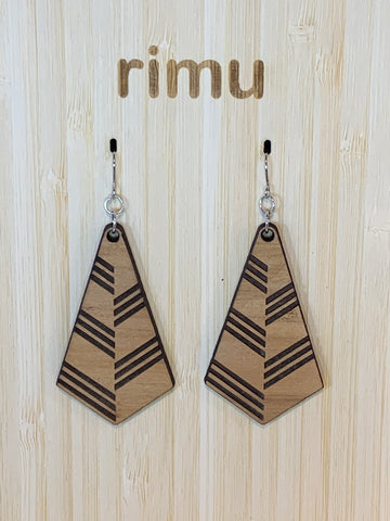 Rimu Earrings - Waiotu